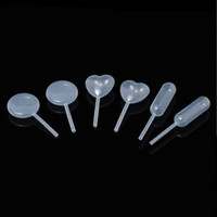 4ml remplissage jetable avec pailles de confiture jus presser pipette pâtisserie décoration assaisonnement cuisson plastique presser compte-gouttes tube