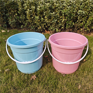 Cubos de Plástico para Agua, Colores Variados, Portátiles, Duraderos, Multiusos, para Uso Doméstico - Product Image 4