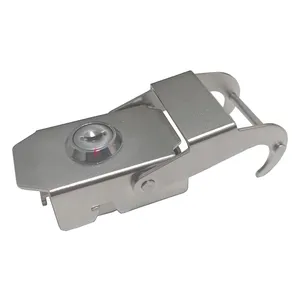 Hợp kim nhôm xe máy thân cây toolcase với thép không gỉ cố định khóa DIY handmade khóa Side Box bản lề cho phần cứng hành lý - Product Image 3