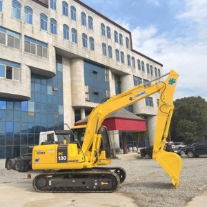 Excavadora Usada Komatsu PC130 de 13 Toneladas de Alta Eficiencia en Excelentes Condiciones, Excavadora Usada Barata PC 35MR 40MR 55MR con Pocas Horas de Trabajo - Product Image 2