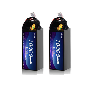 แบตเตอรี่ลิเธียมไอออนคุณภาพสูง 18000mAh 192Wh/kg ความหนาแน่นสูง 18s 10C สำหรับโดรน ราคาโรงงาน ผลิตภัณฑ์คุณภาพสูงแท้ 18000m - Product Image 1