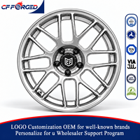 Vente flash - Jantes forgées monobloc concaves Hyper Silver 21x10.5 22x10.5 5x112 pour Audi RS7 RS6 C8 Performance
