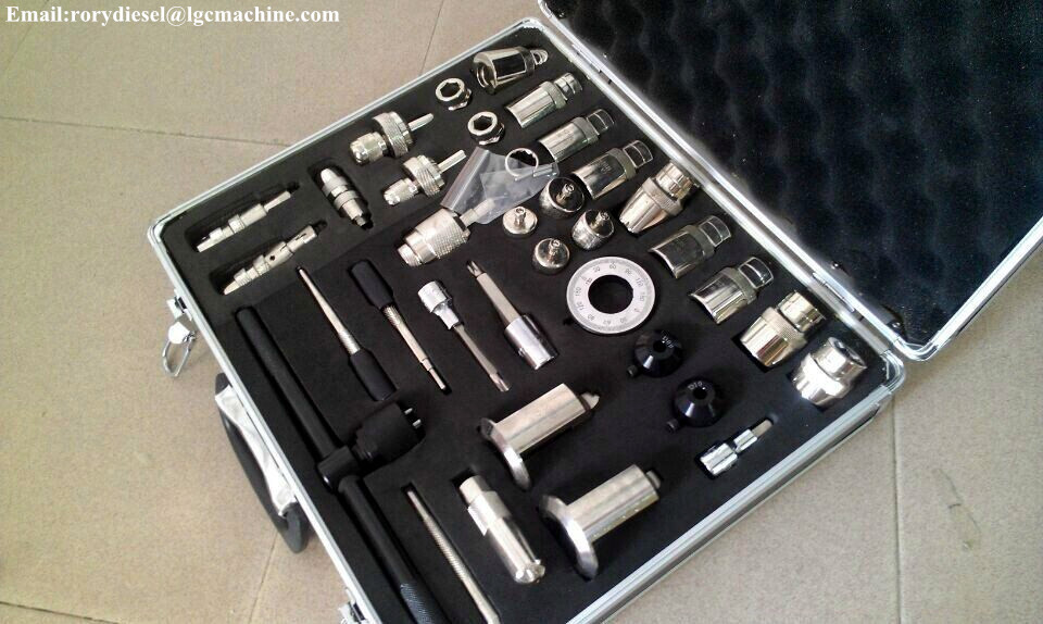 Inyector diesel kit de reparación de la bomba de alta calidad 35 unids común carril herramientas para cr inyectores