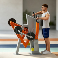 Équipement de fitness d'extérieur résistant aux intempéries, fabriqué en acier galvanisé à chaud avec une finition thermolaquée pour la protection contre la rouille.