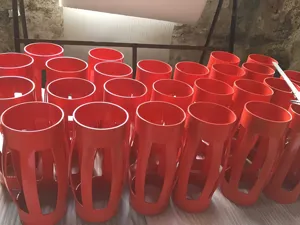 API Cementing Process Casing Centralizer Articulated Bow Spring Centralizer Welded Spring Casing Centralizer