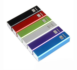 Promotional Professional Manufacture Mini Power Banks 2600mah Single Metal Power Bank