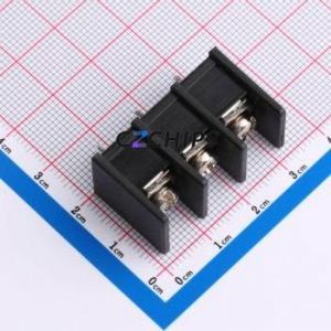 WJ55S-B-10.0-3P Barrier Terminal Block P=10mm Connector - Product Image 1