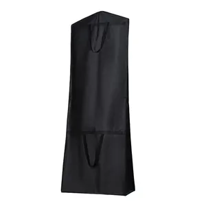 Robe de mariée longue avec Logo personnalisé, vêtements respirants, Non tissé, sac à vêtements, vente en gros