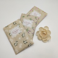Sachets parfumés écologiques à l'odeur fine de pot-pourri à la lavande avec pierre de vermiculite et crochet en plastique