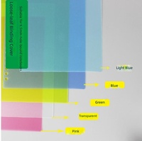 B5 Transparenter PP Spiralnotizbuch-Umschlag mit Fotokartenhüllen und Bindemittel-Kartenprotektoren Laminierung Druck
