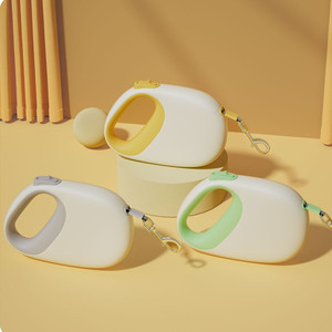 Otomatik 5M geri çekilebilir naylon evcil hayvan tasması ağır köpek oyuncağı küçük ve büyük köpekler ve kediler için dantel dekorasyon ile - Product Image 1