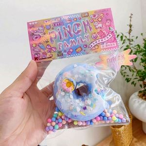 Handmade Customized Slow Rising TPR Donut Squishy Toy Sensory Relief Novelty Squeeze Toys for Kid Friend Stress Relief Gifts - Product Image 4