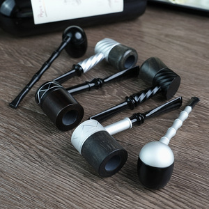 Briarwood Hammer Volcano Pipe 9mm Filter Straight Type Tobacco Pipe For Men Retro Style Cross Border Wholesale - Product Image 2