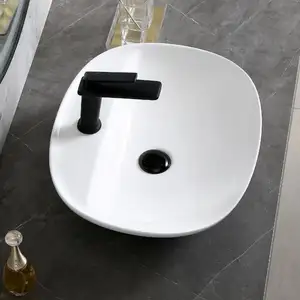 Perlengkapan Sanitasi Keramik Wastafel Unik Kamar Mandi Vanity Lavabo Art Wastafel Tangan Bak Cuci