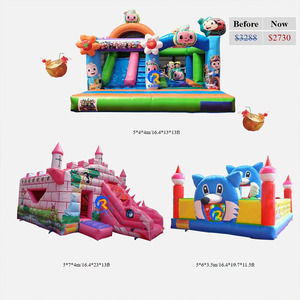 Cho thuê thương mại hàng đầu bán sân chơi bơm hơi chủ đề tùy chỉnh bơm hơi nhà nảy bơm hơi cho bữa tiệc - Product Image 1