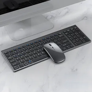 Multi-Device Wireless daul model Keyboard Mouse Comb Wireless Keyboard and Mouse set for Laptop PC pad