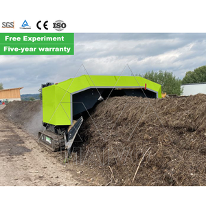 Machines à composter les champignons Tourneur autonome de déchets alimentaires Mquina Mezcladora De Compost - Product Image 1