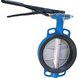 วาล์วผีเสื้อแบบมือหมุน DN800 สำหรับสื่อเหลว ผลิตจากเหล็กหล่อ พร้อมแหวนยางซีลสองทาง สำหรับน้ำมัน ขายส่งจากโรงงาน - Product Image 2