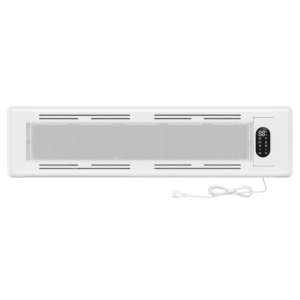 Radiateur mural électrique portable en aluminium à cristaux de carbone pour salle de bain avec télécommande et <span class=keywords><strong>chauffage</strong></span> contrôlé par application - Product Image 1