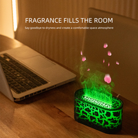 Car Store Gift boîte d'aromathérapie avec flamme style humidificateur diffuseur d'huiles essentielles personnalisé disponible à l'usine d'origine