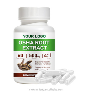 สา<span class=keywords><strong>รส</strong></span>กัดราก Ligusticum Porteri OSHA สำหรับผู้ทานมังสวิรัติ อัตราส่วน 4:1 ความเข้มข้น 500 มก. บรรจุ 60 แคปซูลวีแกน สำหรับผู้ใหญ่ เพื่อสุขภาพภูมิคุ้มกันและปอด - Product Image 3