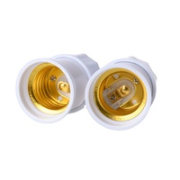 Support de lampe suspendue E27 PC 250V 4A pour ampoule à base plate, utilisation intérieure/extérieure, garantie 1 an