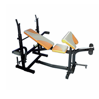 Banc de musculation multifonction réglable pour la maison, équipement de fitness pour abdominaux, lit de musculation, barre de musculation