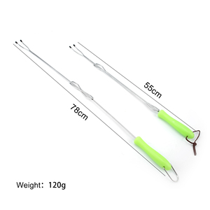 Lò Sưởi Ngoài Trời Phụ Kiện Lửa Trại <span class=keywords><strong>Marshmallow</strong></span> Hoặc Hot Dog Rang Gậy Kính Thiên Văn Xoay Dĩa Bộ 2 - Product Image 2