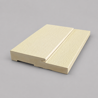Kit de Marco de Puerta Precolado de MDF, Marco de Puerta Exterior de Madera, Fácil Instalación, Juego de Marcos de Puerta para Proyectos Residenciales
