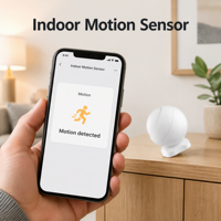 Sensor Gerak PIR Rumah Pintar Kontrol Jarak Jauh Nirkabel Peringatan Keamanan Daya Tahan Baterai 10 Tahun Tuya Smart Sensor Pintar