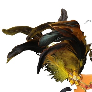 Nouveau Masque de Bal Masqué Créatif et Tendance pour Halloween, Personnalisé avec Plumes Décoratives, Vente en Gros Transfrontalière - Product Image 5