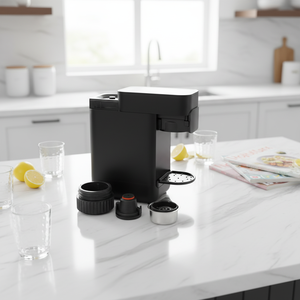 Elettrodomestici da Cucina, <span class=keywords><strong>Macchina</strong></span> per <span class=keywords><strong>Caffè</strong></span> Commerciale Portatile a <span class=keywords><strong>Capsule</strong></span>, Compatibile con <span class=keywords><strong>Capsule</strong></span> Piccole e Grandi, Ideale come Regalo - Product Image 1