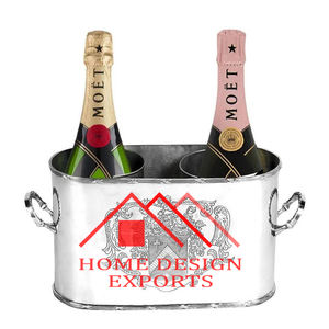 <b>Beer</b> <b>Bucket</b> for Indoor & Outdoor Party Decor 2024 Premium Quality Handmade Metal Wine Cooler for Wedding Decor Best Seller - Product Image 5