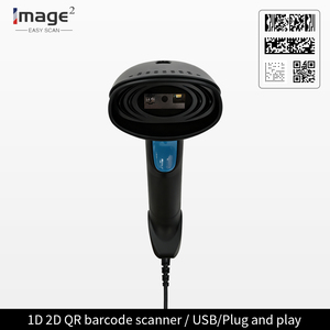 Máy quét mã vạch cầm tay HC-708 1D 2D QR, nhỏ gọn, cắm là chạy, dùng cho kho hàng, nhà máy, siêu thị, cửa hàng quần áo - Product Image 1