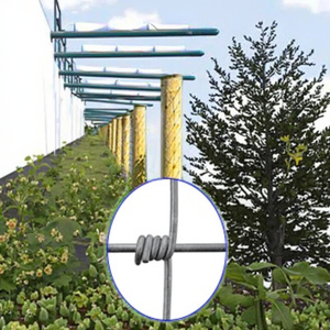 Valla de Seguridad Galvanizada por Inmersión en Caliente para Ganado y Corrales, con Malla de Alambre - Product Image 3