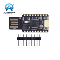 RP2350 Papan Pengembangan Mini 4M/16M USB 5V dengan WS2812 GPIO22 Dual SPI I2C UART 4*12-Bit ADC 16 Saluran PWM