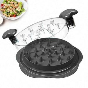 BPA-Free Non-Slip Grip Chicken Shredder Tool Handheld Plastic Meat Press for Cooking Household Food Separator Tearer - Product Image 4
