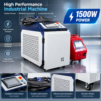 Machine de soudage laser à fibre portative 1500W 4-en-1 pour la réparation de moules et l'entretien d'atelier