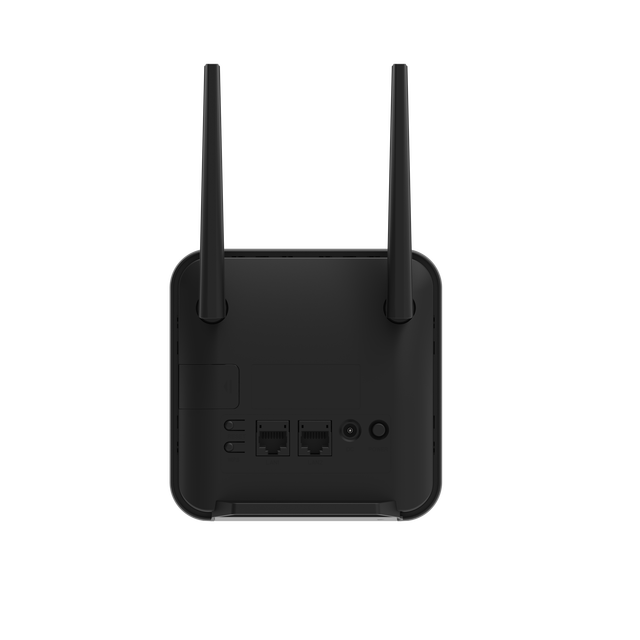 HABO M3 4G WiFi Router with 4000mAh Battery SIM Card Slot Black Housing LTE CAT4 2 External Antennas 300Mbps 1 or 2 LAN Ports