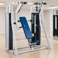 Machine commerciale de presse de déclin ISO-latéral pour la fonction de poitrine de musculation d'épaule de dos de chargement de goupille d'acier d'entraînement de gymnase
