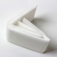 Ensemble de bandage triangulaire en gaze non tissée pour pansement médical élastique stérile avec épingle accessoires de trousse de premiers soins non blanchis
