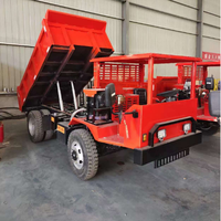 Camion benne mini-pyramidal 4x4 neuf de 4 tonnes Euro 5 à direction à gauche, diesel automatique, pour le transport minier, fabriqué en Chine