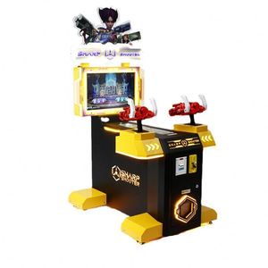 Simulateur de jeu vidéo d'arcade à tir pour deux joueurs, adapté aux aires de jeux pour enfants - Product Image 2