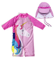 Maillot de bain thermique à manches courtes pour filles, nouveau Design, pantalon court, Rashguard, vêtements de surf, 2021