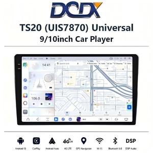 Radio para Auto TS20 (UIS7870) Android 13 de 8 Núcleos, 4G Universal, Pantalla IPS de 9"/<span class=keywords><strong>10</strong></span>", Pantalla 2K de 9.5"/<span class=keywords><strong>10</strong></span>.36", Multimedia, Android Auto y CarPlay - Product Image 1