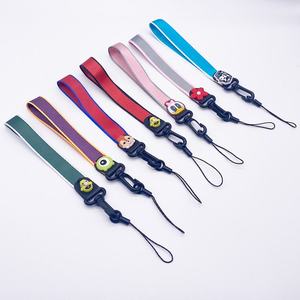 Customized LOGO Printed Short <b>Strap</b> Key Chain Polyester Lanyard Mobile Phone Holder Sublimation Wrist Lanyard for Advertising - Product Image 4