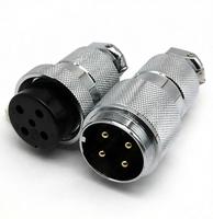 Connecteur de communication étanche GX30 2 broches XLR Aviation Plug Radio 30mm pour panneau DF30-2
