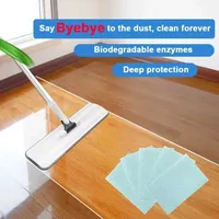 Feuilles de détergent solides écologiques multifonctionnelles pour toilettes, nettoyage en profondeur, 80 % d'ingrédients actifs, éliminateur de taches et de poussière