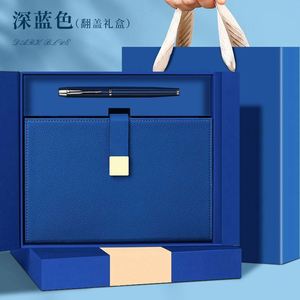 Coffret Cadeau Carnet Personnalisé avec Logo, Pochette Zippée pour Cartes, Bloc-Notes de Bureau, Pochettes, Livre, Nouveau Coffret Cadeau de Luxe pour Dirigeants - Product Image 3
