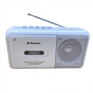 Reproductor <span class=keywords><strong>de</strong></span> Casetes Portátil Retro con Bluetooth, Radio FM/AM, Grabador <span class=keywords><strong>de</strong></span> Casetes, Reproductor USB, SD, TF, Grabación, Sonido Estéreo, AUX, Auto Reverse - Product Image 1